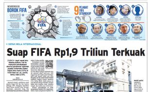 SOLOPOS HARI INI : Membongkar Borok FIFA: Suap Rp1,9 Triliun Terkuak