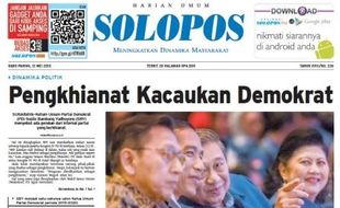  SOLOPOS HARI INI : Dinamika Partai Demokrat hingga Kecelakaan Maut Cikampek