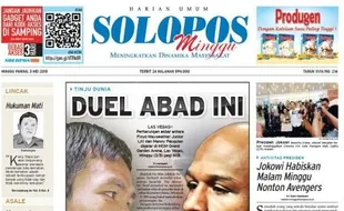 SOLOPOS HARI INI : Duel Mayweather dan Pacquiao hingga Novel Anggap Bareskrim Berlebihan