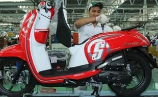 BURSA MOTOR : Andalkan Scoopy eSP, Honda Jatim Incar 78% Matic