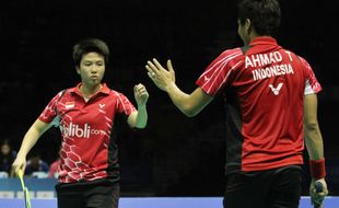 PIALA SUDIRMAN 2015 : Liliyana/Tantowi Takluk, Indonesia Menang 3-2 Atas Inggris