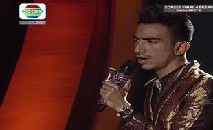 D' ACADEMY 2 : Bawakan Lagu Arab, Reza Dikritik Saiful Jamil