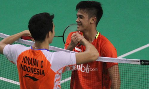 PIALA SUDIRMAN 2015 : Trio Tunggal Putra Siap Bela Indonesia