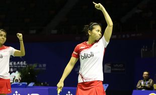 PIALA SUDIRMAN 2015 : Greysia/Nitya Menang, Indonesia Tantang Tiongkok di Semifinal