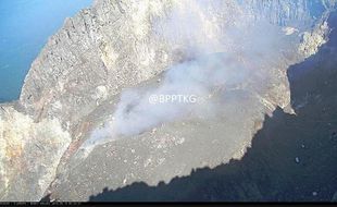 PENDAKI JATUH DI KAWAH MERAPI : Cegah Kasus Eri, Miniatur Puncak Merapi Disiapkan untuk Selfie Pendaki