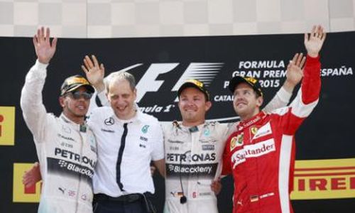 GP F1 SPANYOL 2015 : Patahkan Dominasi Hamilton, Rosberg Juara di Catalunya