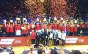 NBL 2015 : Taklukkan Pelita Jaya, Satria Muda Tampil sebagai Juara