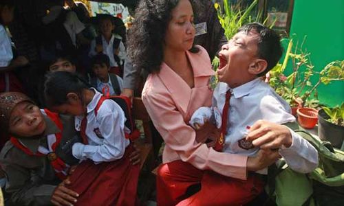 PENDIDIKAN GUNUNKIDUL : SMA N 1 Wonosari Siapkan Sekolah Siaga Bencana