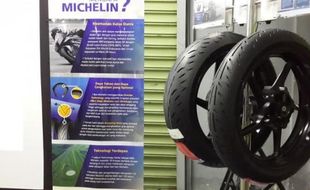 BAN SEPEDA MOTOR : Michelin Luncurkan Ban Sport Rp4,5 Jutaan