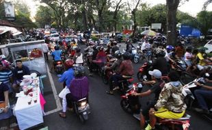 LEBARAN 2015 : Volume Kendaraan di Solo Naik 2%