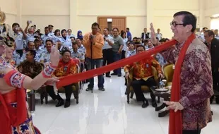 Foto LP Narkotika Diresmikan di Pamekasan