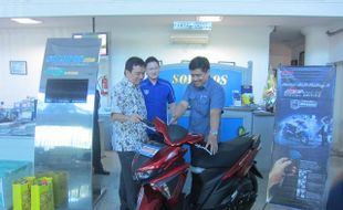 FOTO KUNJUNGAN MEDIA : Yamaha Indonesia Kunjungi Solopos