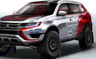 MOBIL MITSUBISHI : Outlander PHEV Bakal Tampil di Trek Reli Baja