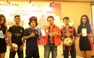 TABLET TERBARU : Dukung Barcelona, Advan Luncurkan Barca Tab Pro 