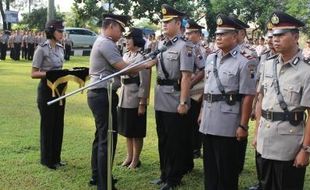 MUTASI POLISI : Tujuh Kapolsek Boyolali Dimutasi 