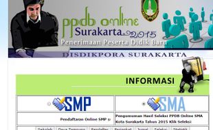 PPDB 2015 : Pendaftaran SMP Dibuka! Cek Hasil PPDB Solo di Sini