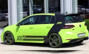 MODIFIKASI MOBIL : Wow, Kecepatan VW Golf R Ini Tembus 300 Km/Jam