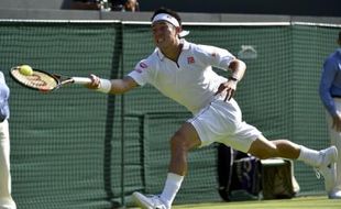 WIMBLEDON 2015 : Cedera Betis, Nishikori Tetap Melaju ke Babak Kedua