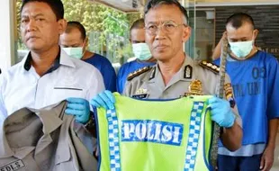 FOTO PERAMPOK TRUK : Ini Bukti Perampok Berbaju Polisi