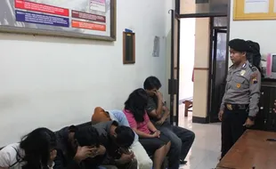 RAZIA WONOGIRI  : 3 Pasangan Terjaring Razia Polisi