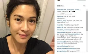 INSTAGRAM ARTIS : Begini Wajah Dian Sastro Tanpa Make-Up, Masih Cantik?