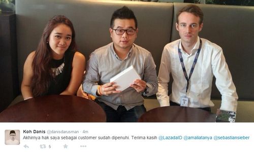 BELI IPHONE DAPAT SABUN : Lazada Akhirnya Ganti Iphone 6 Plus Danis 