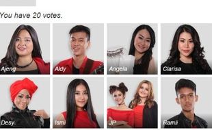 X FACTOR INDONESIA : Malam Ini Sisa 8 Kontestan, Jangan Lupa Vote!