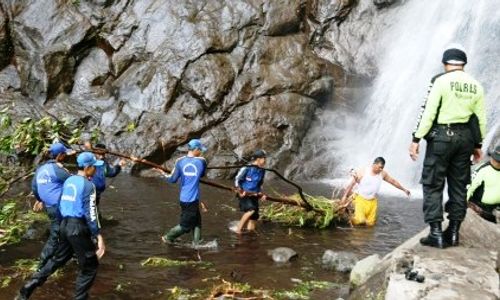 BENCANA ALAM NGANJUK : Wisata Sedudo Tetap Dibuka untuk Umum