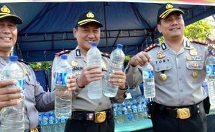 FOTO MIRAS MADIUN : Inilah Arak Sitaan Polisi Madiun