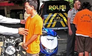 FOTO PENCURIAN KENDARAAN : Ini Penggelap Motor-Motor Kawan Kos