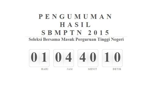 Inilah Peraih Nilai Tertinggi SBMPTN 2016