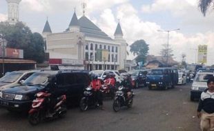 MUDIK LEBARAN 2015 : Volume Kendaraan di Klaten Naik 100%