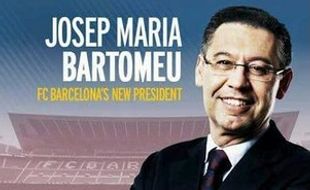 PRESIDEN BARCA : Bartomeu Terpilih Jadi Presiden Barcelona untuk 6 Tahun