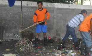 MASALAH SAMPAH : Volume Sampah Pasar Wonogiri Naik Dua Kali Lipat