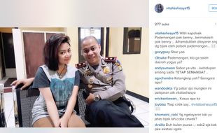 SENSASI ARTIS : Vitalia Sesha Tutup Akun Instagram