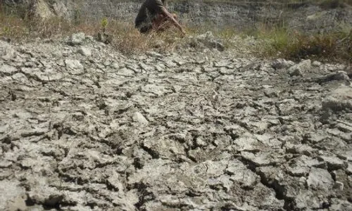 PERTAMBANGAN  KLATEN : Bekas Lahan Galian C Gersang