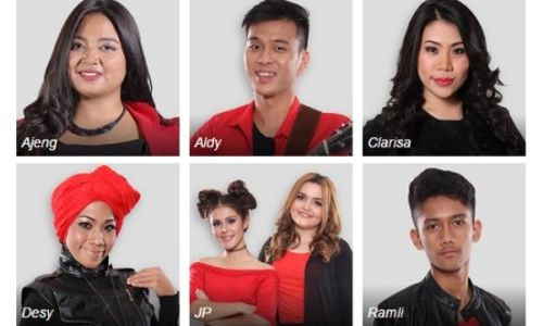 X FACTOR INDONESIA : Malam Ini Persaingan 6 Besar, Jangan Lupa Vote!