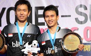 KEJUARAAN DUNIA BADMINTON 2015 : Hendra/Ahsan Targetkan Juara