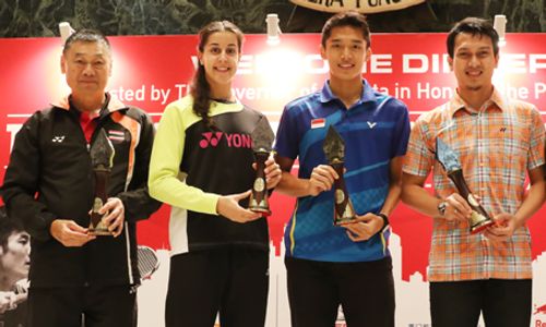 BADMINTON FANS AWARD 2015 : Kevin Sanjaya dan Carolina Marin Jadi Atlet Terfavorit