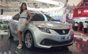 MOBIL KONSEP : Suzuki Pamer Konsep IK-2, Bakal Jadi Baleno?