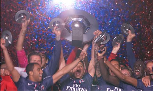 PIALA SUPER PRANCIS 2015 : Tekuk Lyon 2-0, Paris St Germain Juara