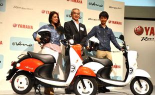 SEPEDA MOTOR YAMAHA : E-Vino: Mio Fino dengan Mesin Listrik