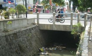 PERTANIAN SUKOHARJO : Duh, 14 Saluran Pembuang Irigasi Penuh Sampah