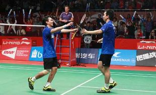 BWF WORLD CHAMPIONSHIPS 2015 : Satu-satunya Wakil Indonesia di Final, Hendra/Ahsan Siap Habis-habisan