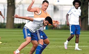 COMMUNITY SHIELD 2015 : John Terry dan Harapan Besar dari Falcao