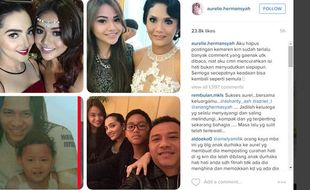 INSTAGRAM ARTIS : Bikin Heboh, Aurel Hapus Foto Protes ke KD