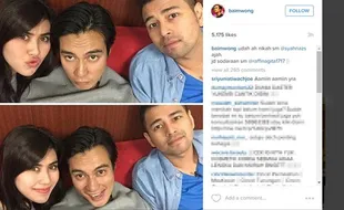 INSTAGRAM ARTIS : Baim Wong: Udah Ah, Nikah Sama Syahnaz Aja