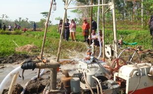 PERTANIAN BOYOLALI : Buat Sumur, Petani Justru Peroleh Air Campur Lumpur