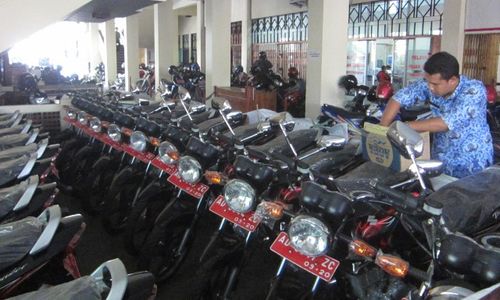 KENDARAAN DINAS KLATEN : Pemkab akan "Bagikan" Motor Dinas untuk TNI dan Polri