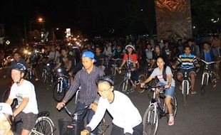 KOMUNITAS MADIUN : Kegiatan Madiun Last Friday Ride Kini Lebih Sore